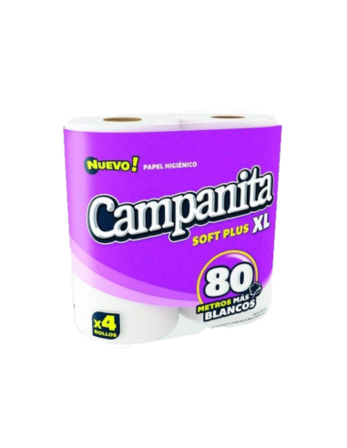 Papel Higiénico Campanita Soft Plus 4...