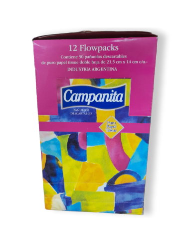 Pañuelos Campanita Flow Pack con...