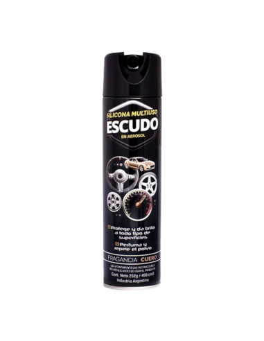 Silicona Escudo 400ml Cuero